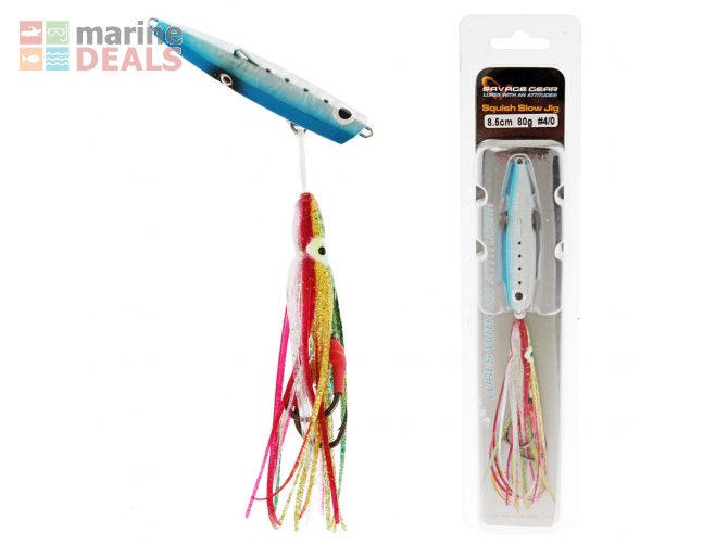 Savage Gear Squish Slow Jig 80g Sardine Flash Carousel 1