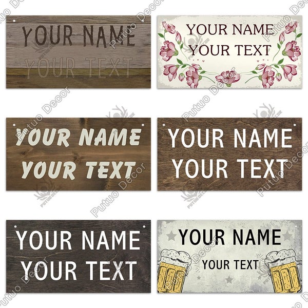 Putuo Decor Custom Wooden Sign Personalized Lovely Friendship Wood Carousel 7