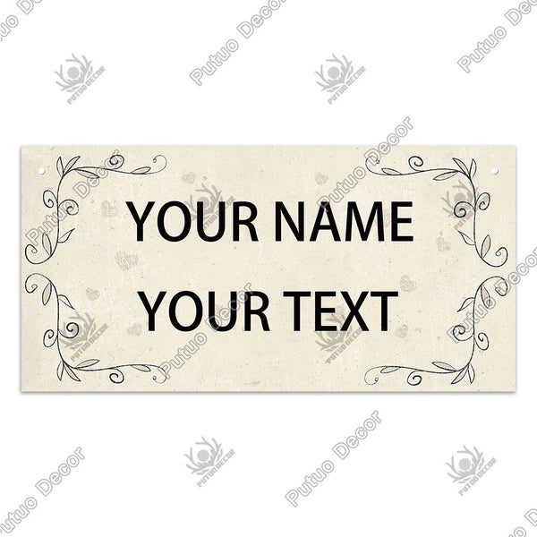 Putuo Decor Custom Wooden Sign Personalized Lovely Friendship Wood Carousel 1