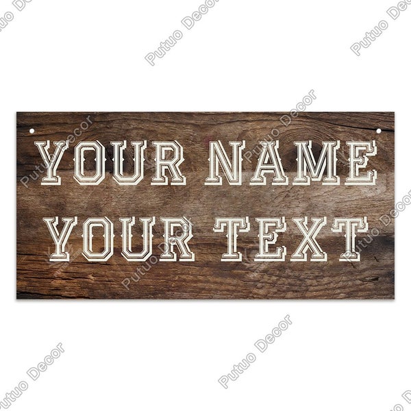 Putuo Decor Custom Wooden Sign Personalized Lovely Friendship Wood Carousel 1