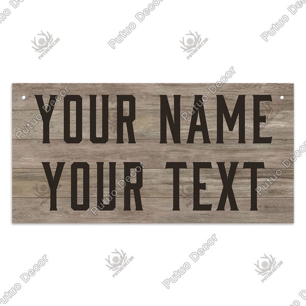 Putuo Decor Custom Wooden Sign Personalized Lovely Friendship Wood Carousel 1