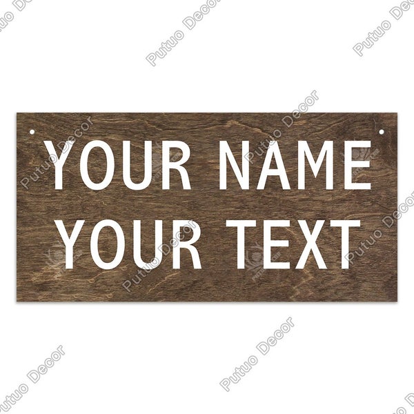 Putuo Decor Custom Wooden Sign Personalized Lovely Friendship Wood Carousel 1