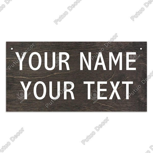 Putuo Decor Custom Wooden Sign Personalized Lovely Friendship Wood Carousel 1