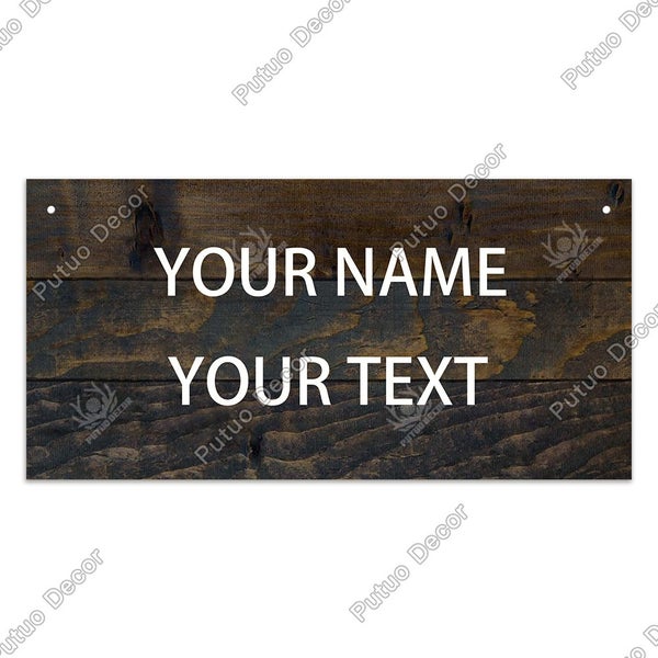 Putuo Decor Custom Wooden Sign Personalized Lovely Friendship Wood Carousel 1