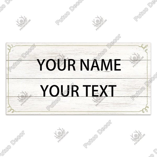 Putuo Decor Custom Wooden Sign Personalized Lovely Friendship Wood Carousel 1