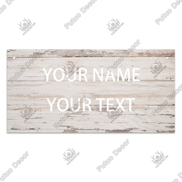 Putuo Decor Custom Wooden Sign Personalized Lovely Friendship Wood Carousel 1