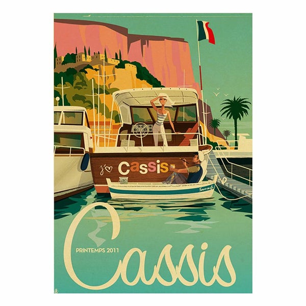 Travel Cities Plaque Metal Signs Vintage Poster Italy Japan Thailand Carousel 1