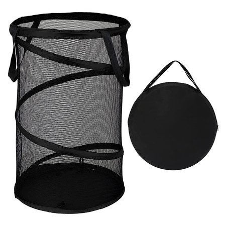 Large Collapsible Laundry Basket Collapsible Mesh for Laundry,Bathroom Carousel 2