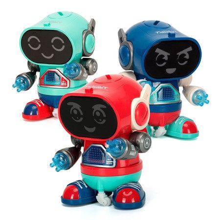 Children's Educational Electric Robot Dancing Robot Toy For Kids Age 4+ (Red) Carousel 5