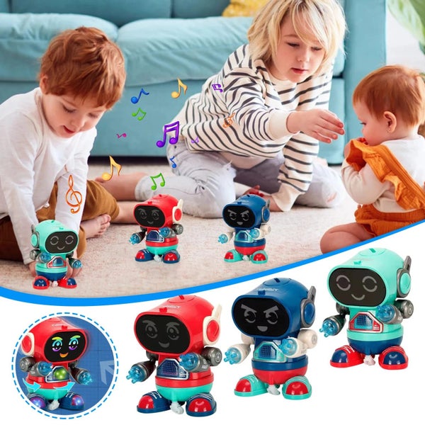 Children's Educational Electric Robot Dancing Robot Toy For Kids Age 4+ (Red) Carousel 1