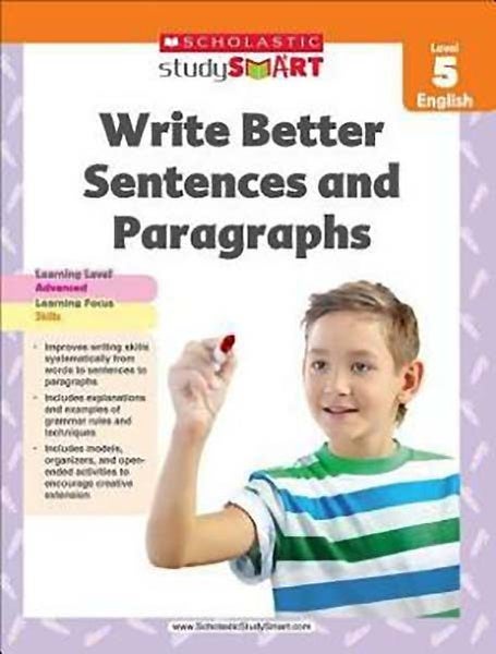Scholastic Study Smart Write Better Sentences and Paragraphs Grade 5 Carousel 1