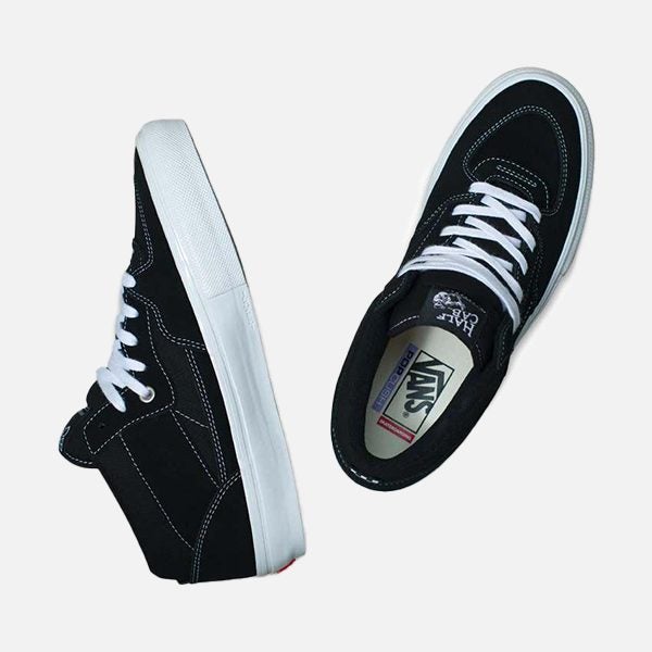 Vans Skate Half Cab - Black/White Carousel 2