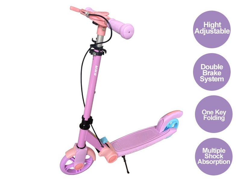 Kid Scooter-Pink+Purple Carousel 1