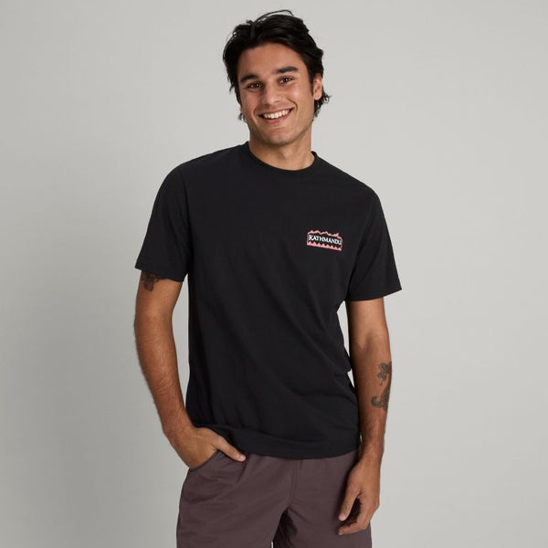 Kathmandu Men's Summit Print Organic Cotton T-shirt Carousel 1