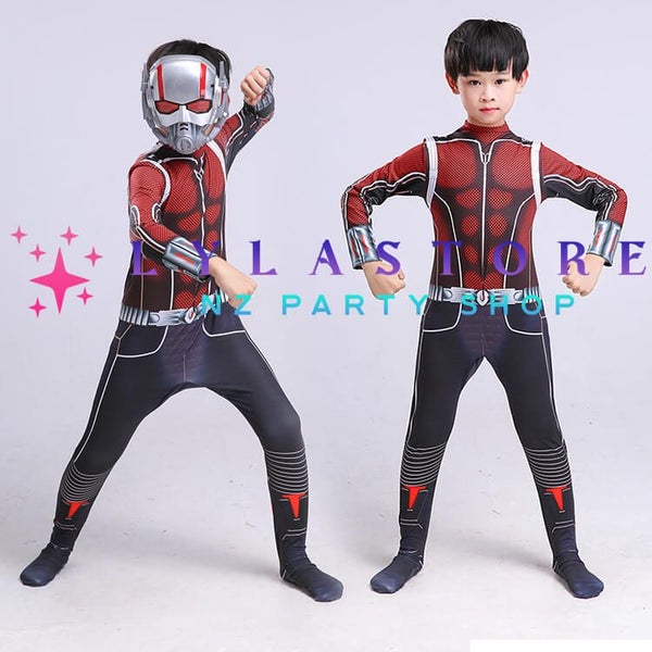 Ant-Man Bodysuit Costume Cosplay Jumpsuit for Adults & Kids - Perfect for Party Carousel 2