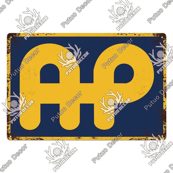 Putuo Decor Auto Parts Sign Vintage Tin Signs Metal Poster for Garage Carousel 1