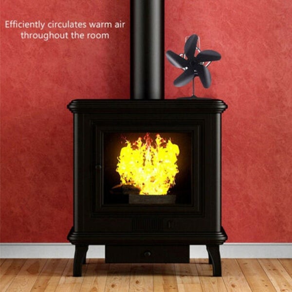 Heat Powered Silent Fireplace Stove Fan 2032704 Carousel 13
