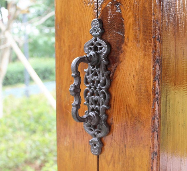 2 x Door Handles Cast Iron Heavy Duty 3639621 Carousel 4