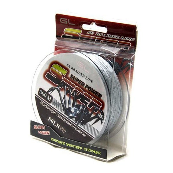 300M 30LB Grey High Strength DYNEEMA Braided Line Carousel 1