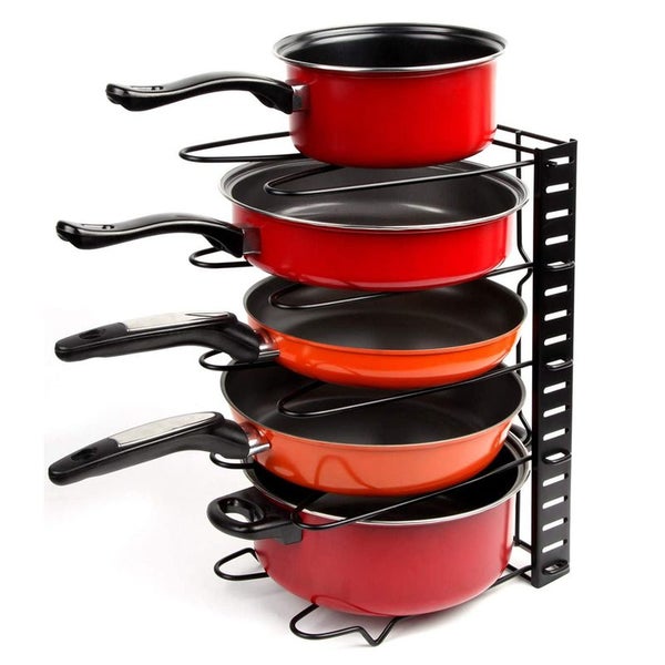 Kitchen Organiser Rack Pot Pan Cookware Lid Holder 3644201 Carousel 1
