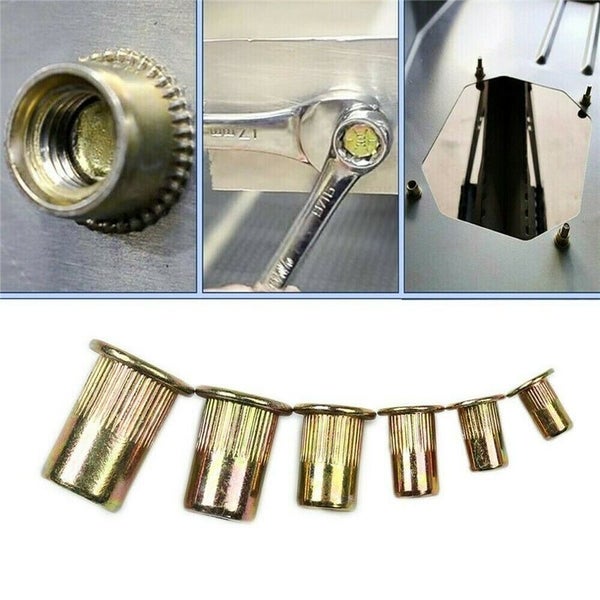 150pcs Rivet Nut Inserts Rivnut Nutserts 3651807 Carousel 9