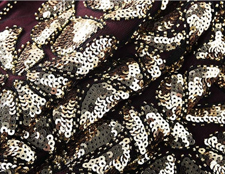 Maxi Dress Ball Dress Evening Dress Flapper Womens Clothing Size 14 J2113GD5 Carousel 9