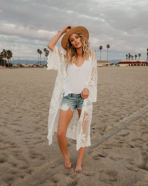 Cardigan Kimono Cape Womens Clothing Size 16 L1276WT0 Carousel 2