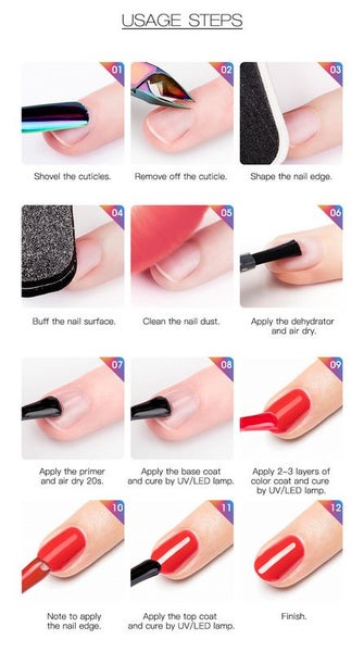 Gel Nail Polish 6 Bottle Pack I1490PK0 Carousel 2