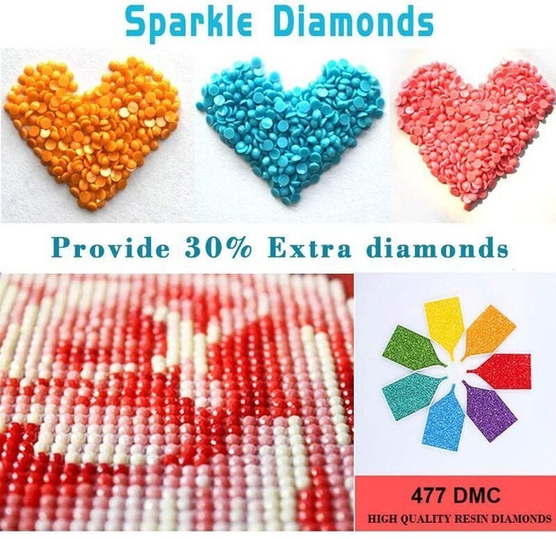 Diamond Painting Art Kit i1700GD0 Carousel 13