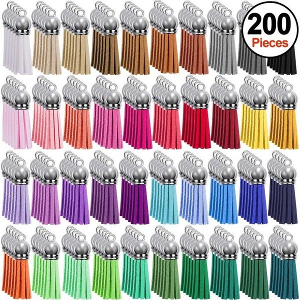 Keychain Tassel Leather Suede Tassels Pendants Bulk I1415MZ0 Carousel 1