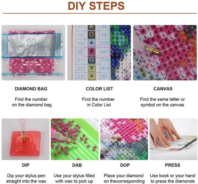 Diamond Painting Art Kit i1702OB0 Carousel 2