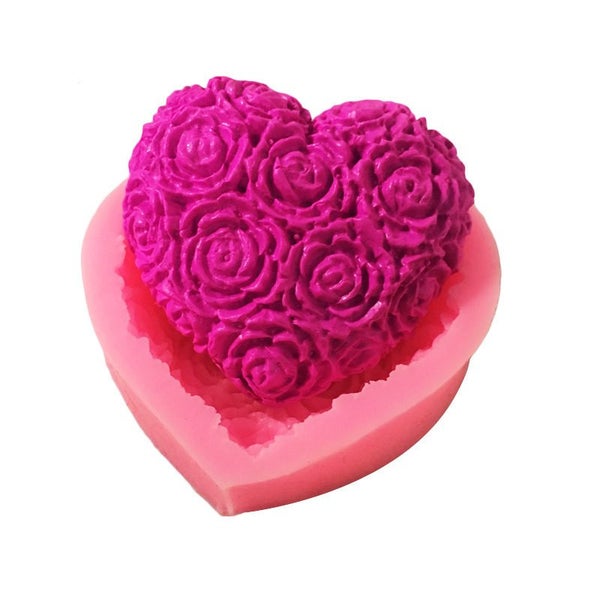 Silicone Mould Rose Flowers Cake Mold I1072PK0 Carousel 2