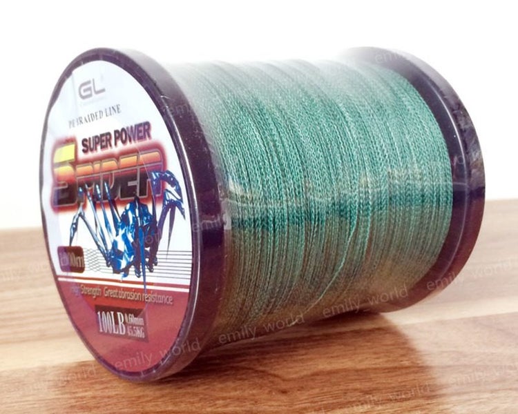 1000M 30LB Moss Green High Strength DYNEEMA Braid Carousel 1