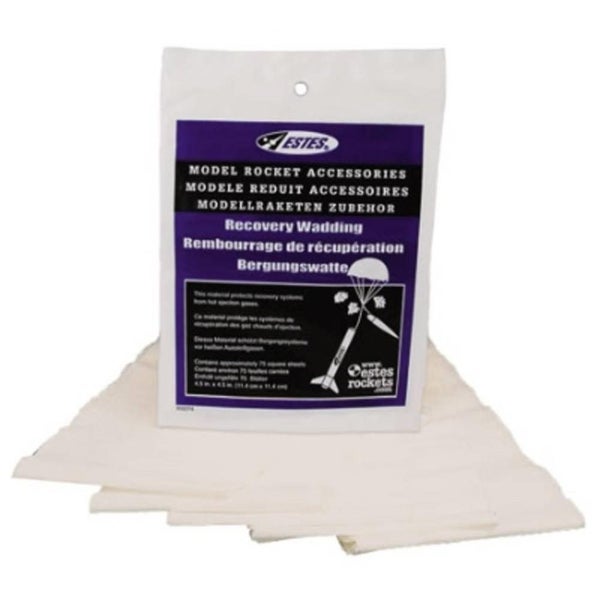 Estes 302274 RECOVERY WADDING 75PCS Carousel 1
