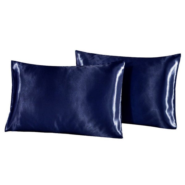 Satin Pillowcase Blue 2PC 3630504 Carousel 1