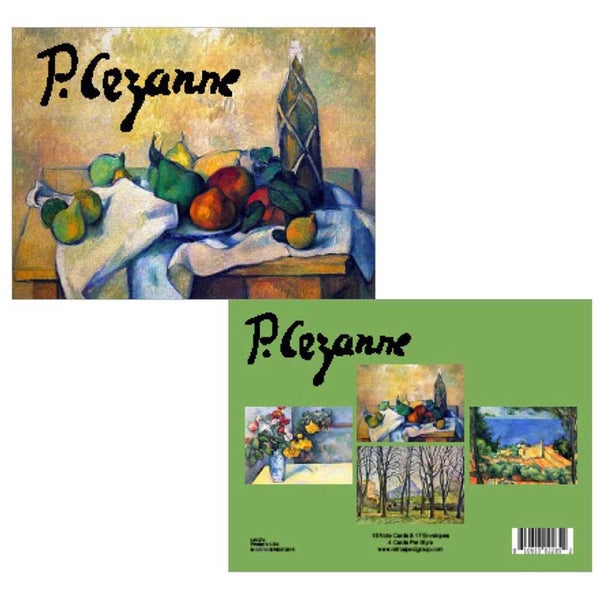Retrospect Paul Cezanne Blank Cards / Envelopes 16pce Carousel 1