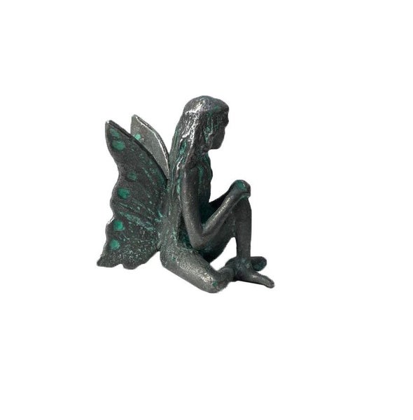 The Iron Fairies SCARLET Fairy If The Creeper Handcrafted Cast Iron Figurine Carousel 2