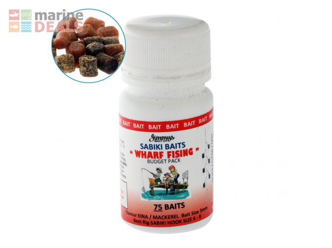 Jimmys Sabiki Baits for Wharf Fishing 3mm Qty 75 Carousel 1