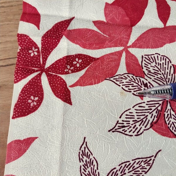 Japanese vintage Kimono fabric. Carousel 4