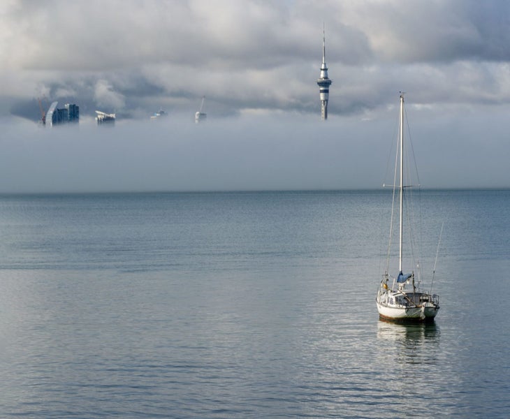 Auckland City Fog (80cm Canvas Print) Carousel 1