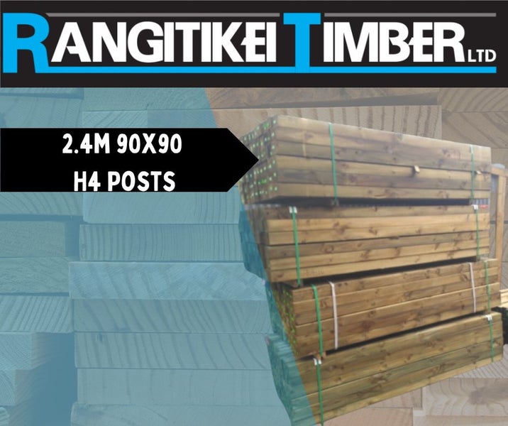 2.4m 90x90 H4 Posts Carousel 1