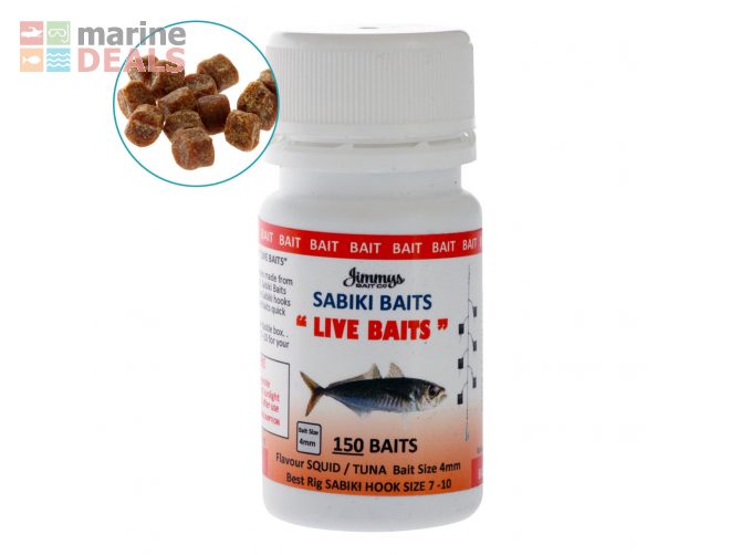 Jimmys Sabiki Baits for Livebaits 4mm x 150 Baits Carousel 1