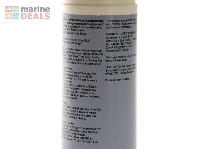 Nikwax TX Direct Waterproofing Spray 300ml Carousel 3