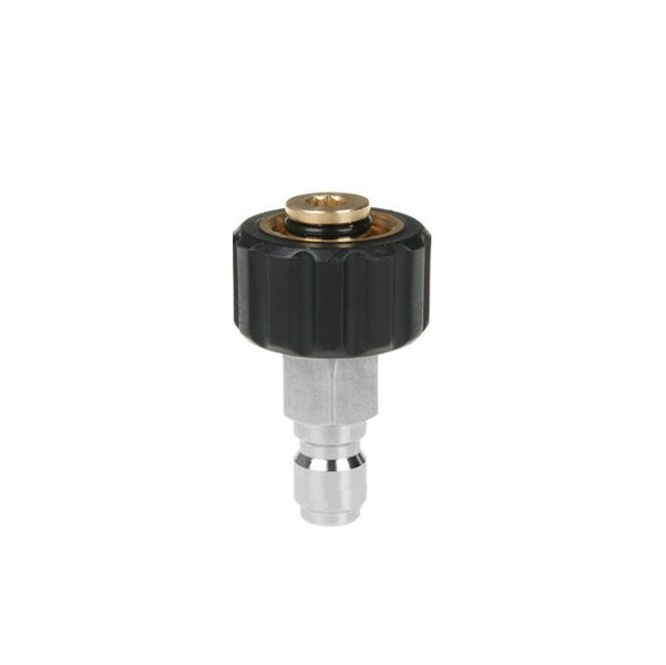 Pressure Hose Fitting Adapter M22(14mm) to 3/8 QC Quick Connector Carousel 1