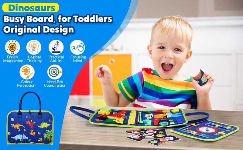 Busy Board Montessori Toy Carousel 2