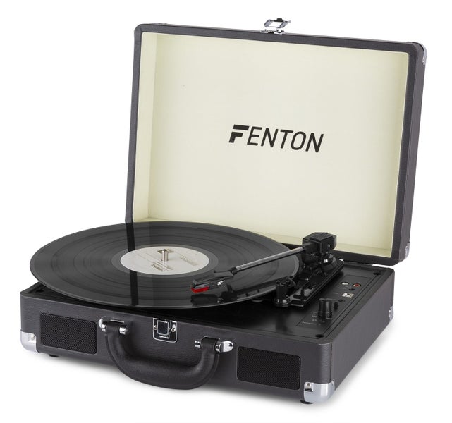 Record Player and Record Case Carousel 2