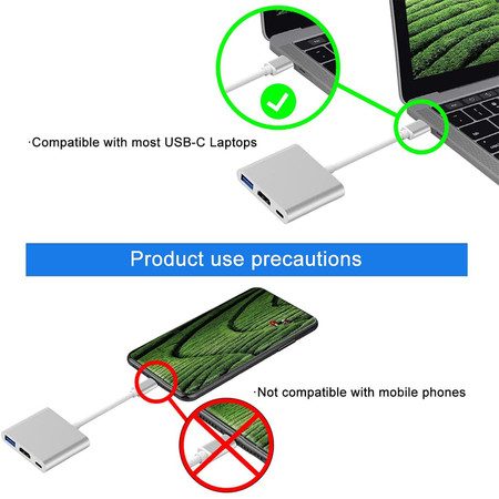 USB Type C to HDMI 4K + Standard Carousel 4