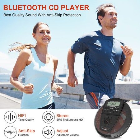 Rechargeable CD Player Portable Carousel 1