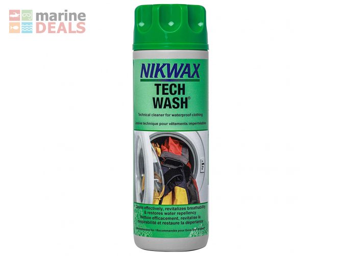 Nikwax Tech Wash Waterproof Clothing Cleaner 0.3L Carousel 1