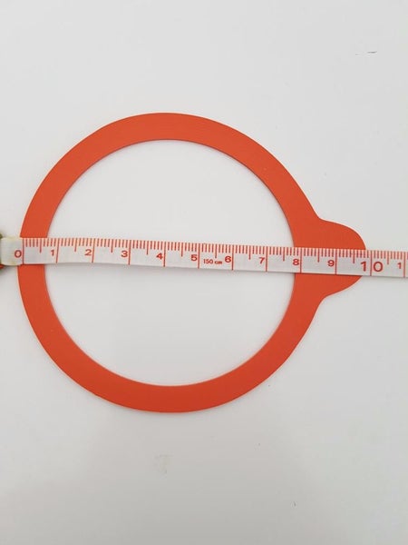 10 PACK WECK JAR SEALS - Medium 8cm Carousel 2